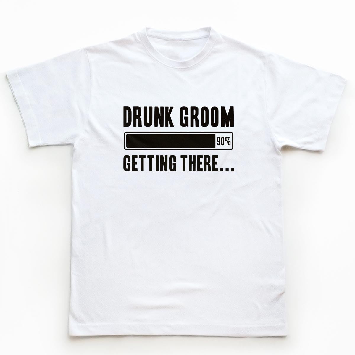 Tricouri petrecerea burlacilor Drunk Groom 1