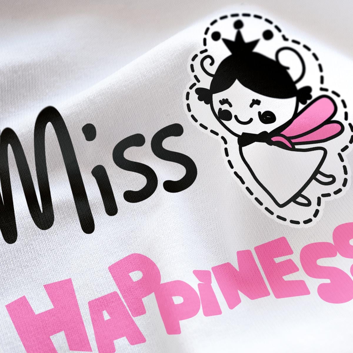 Tricouri copii Miss happiness 1