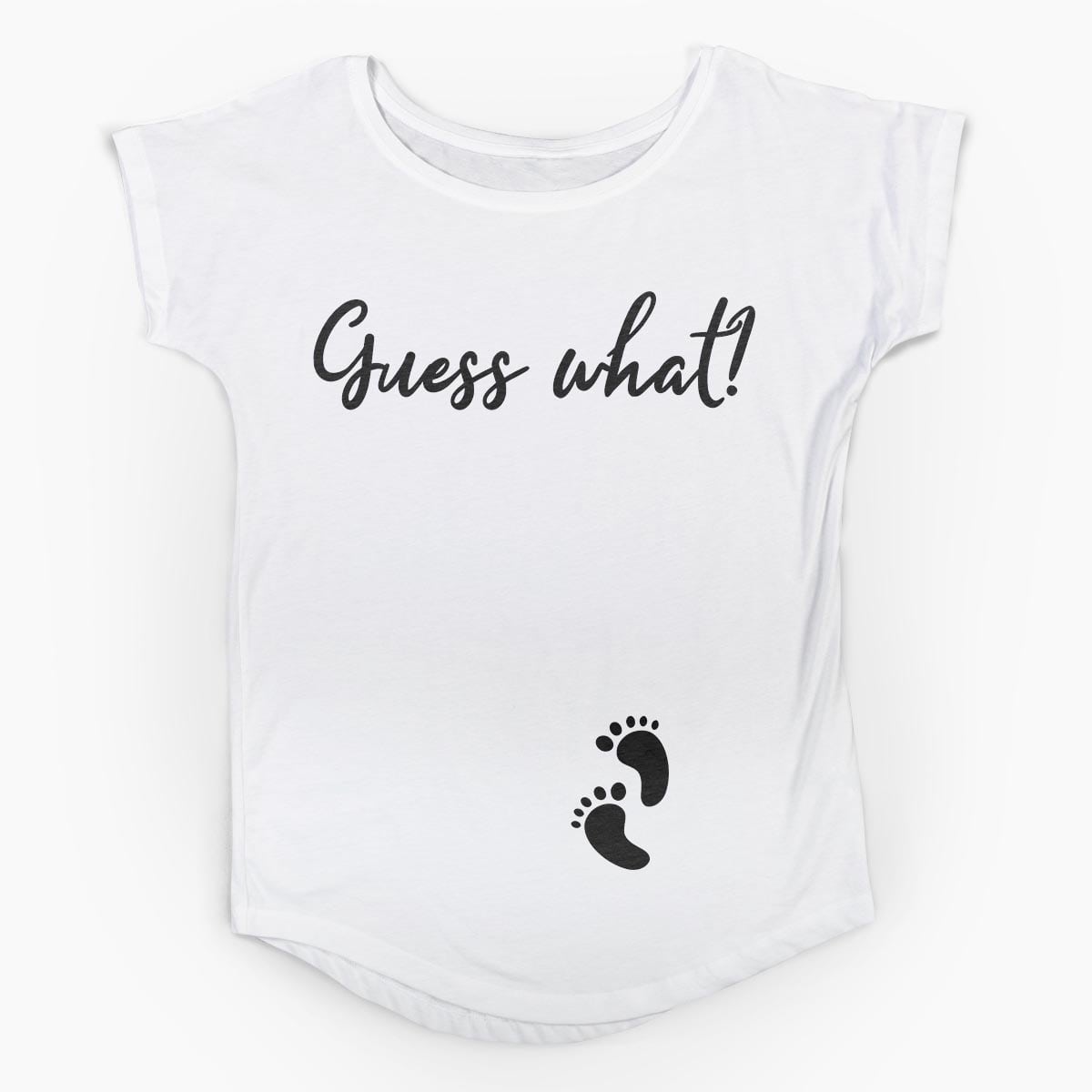 Tricou gravide Guess What 2