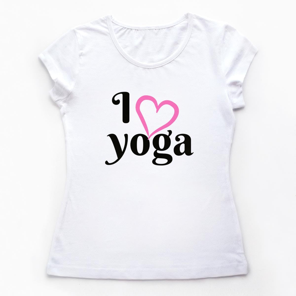 Tricouri yoga I Love Yoga