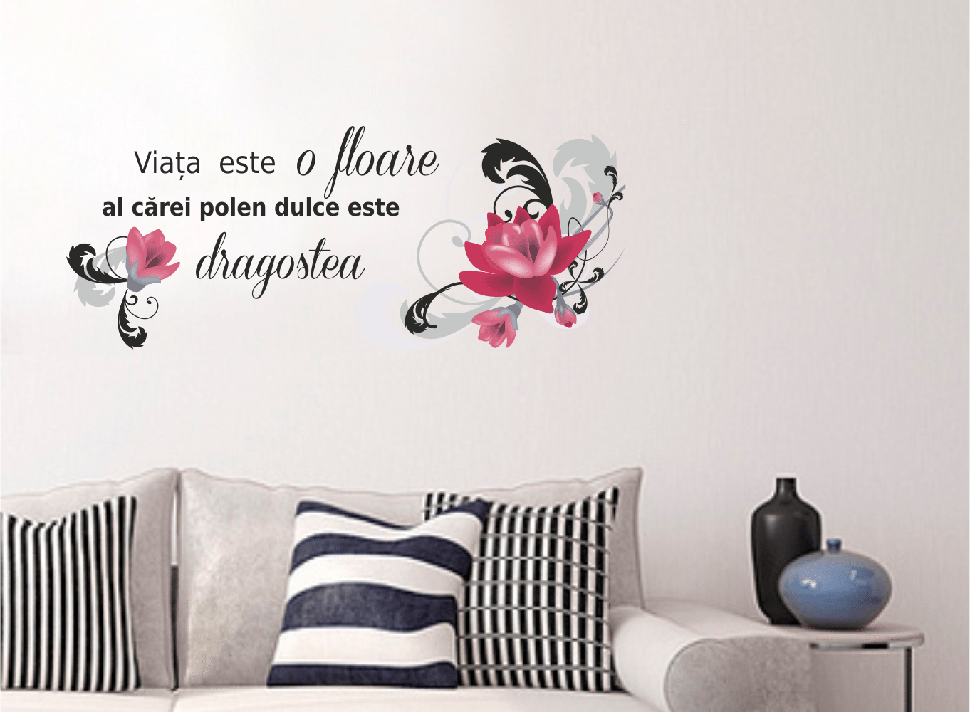 Sticker perete Viata Dulce