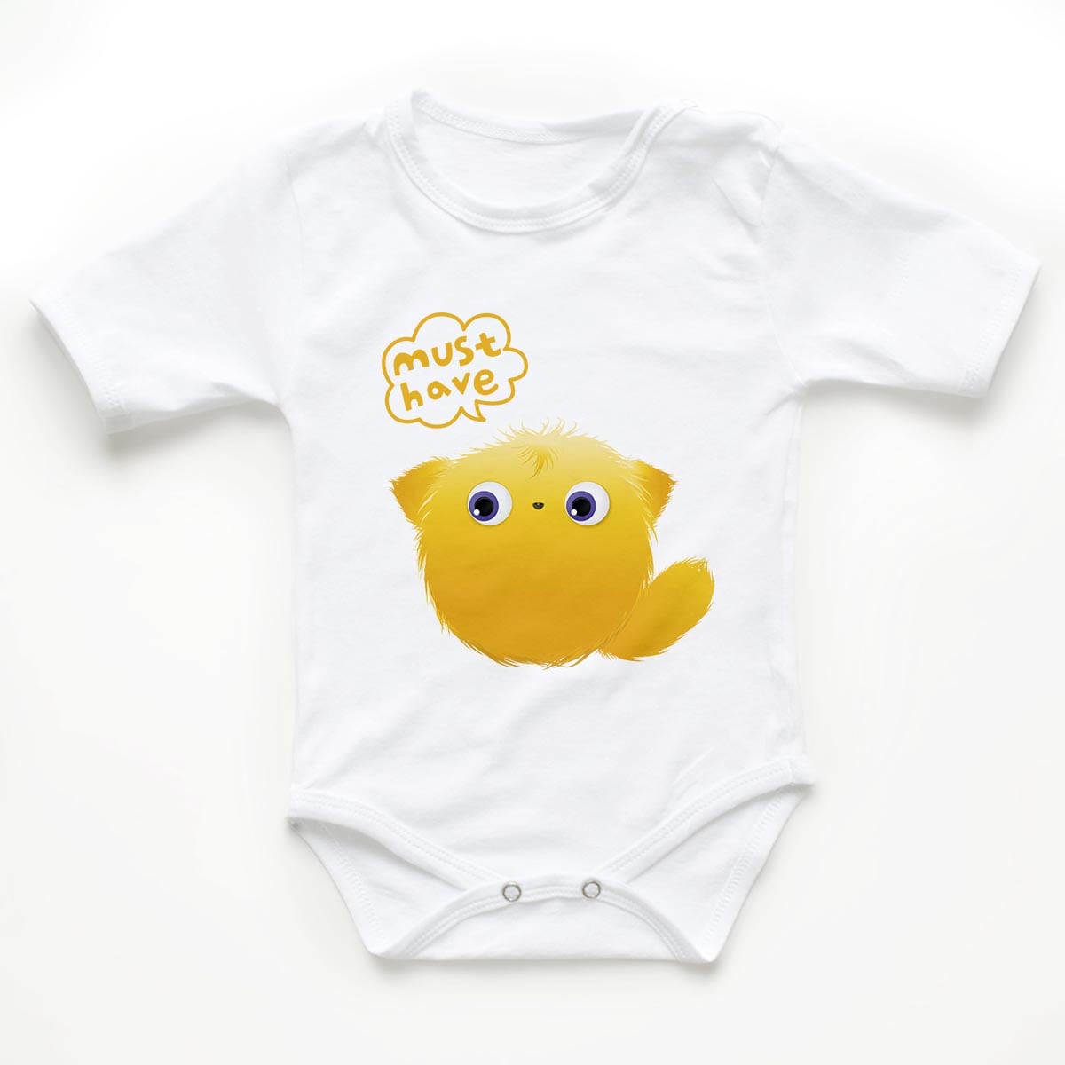 Body copii - Yellow Puff 1