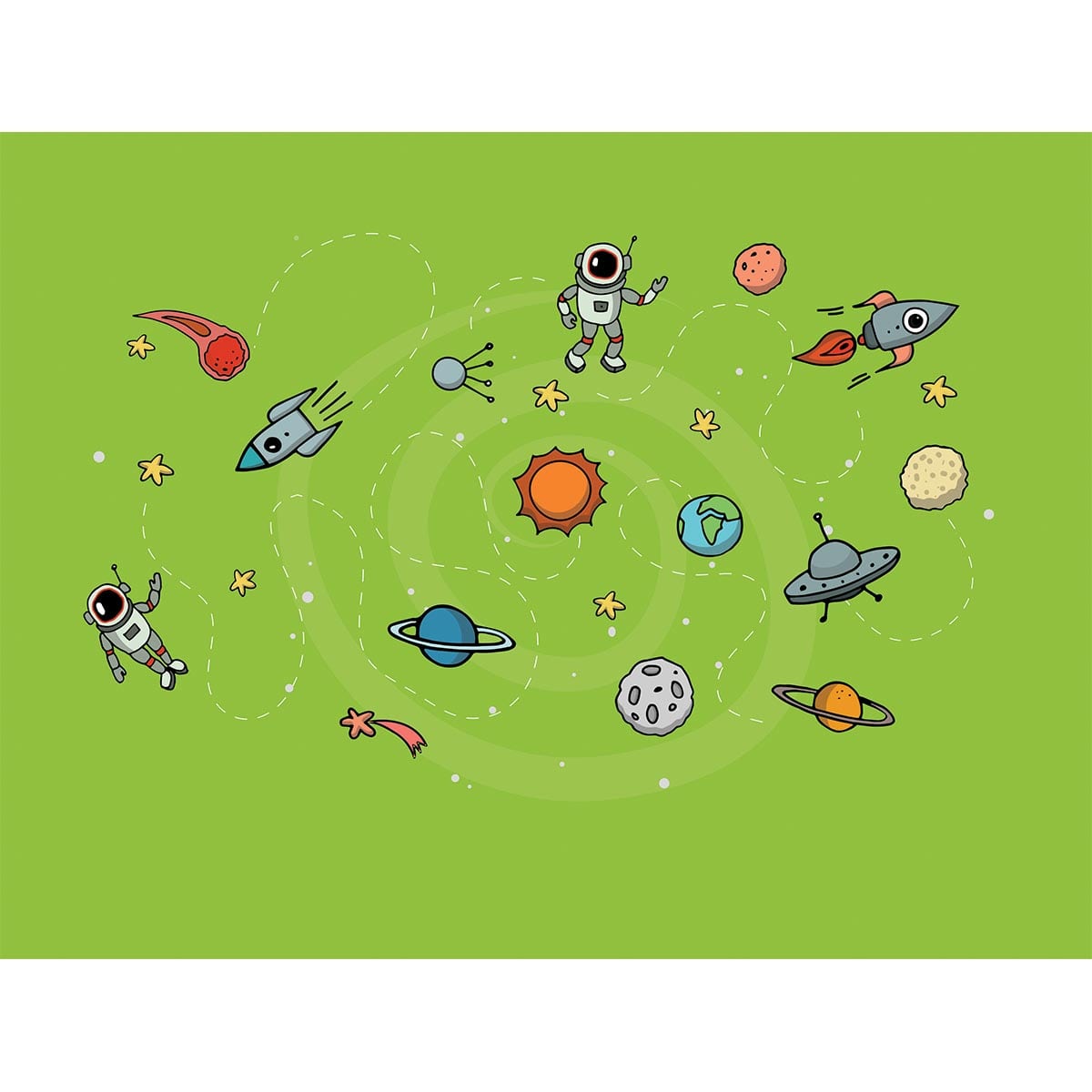 Fototapet Calatorie in spatiu 1