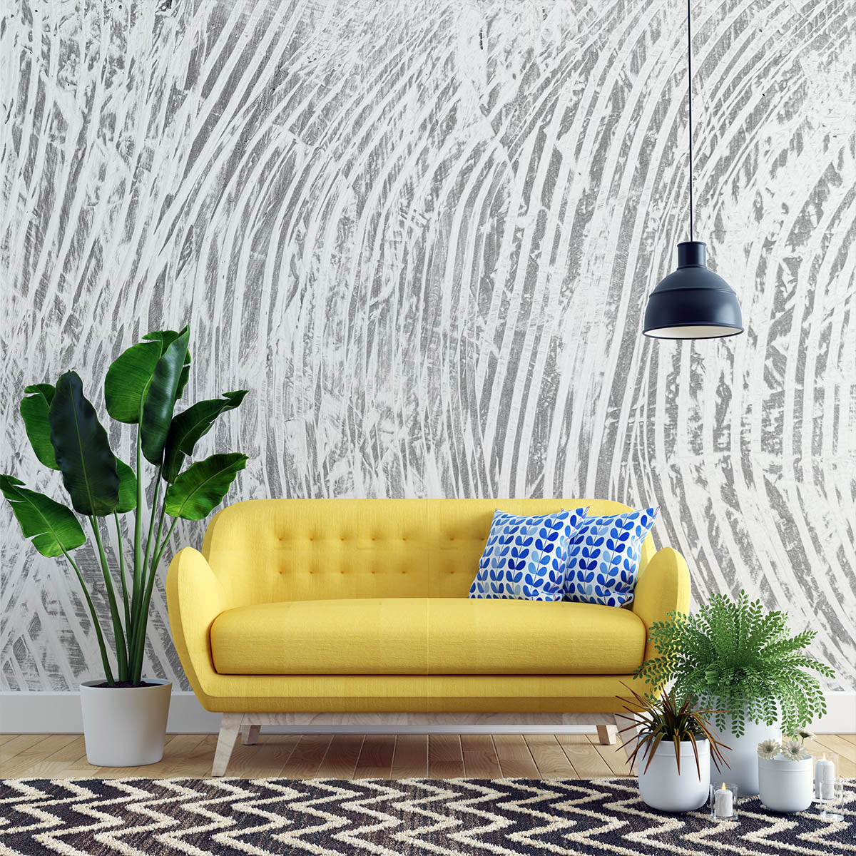 Fototapet Lemn curbat