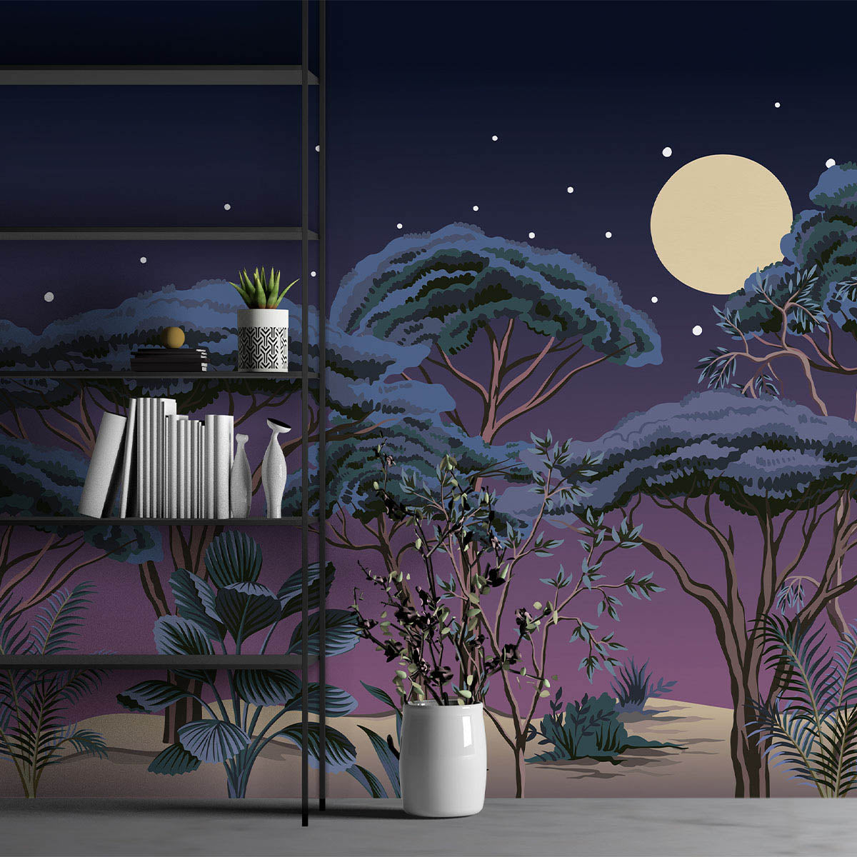 Fototapet Safari Night 5