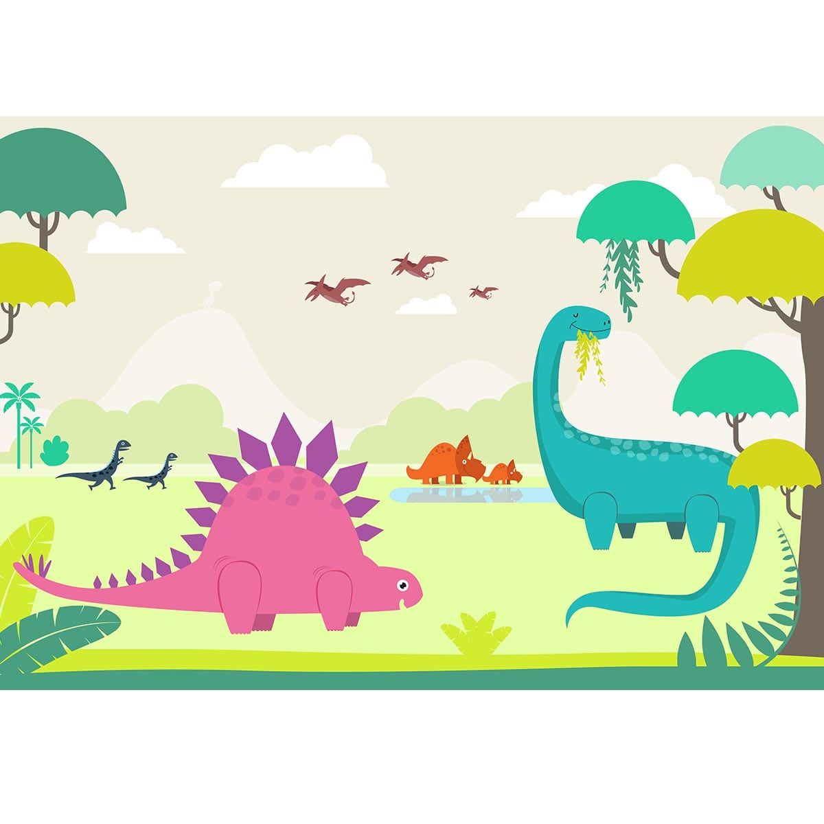 Fototapet copii Dinozauri 1