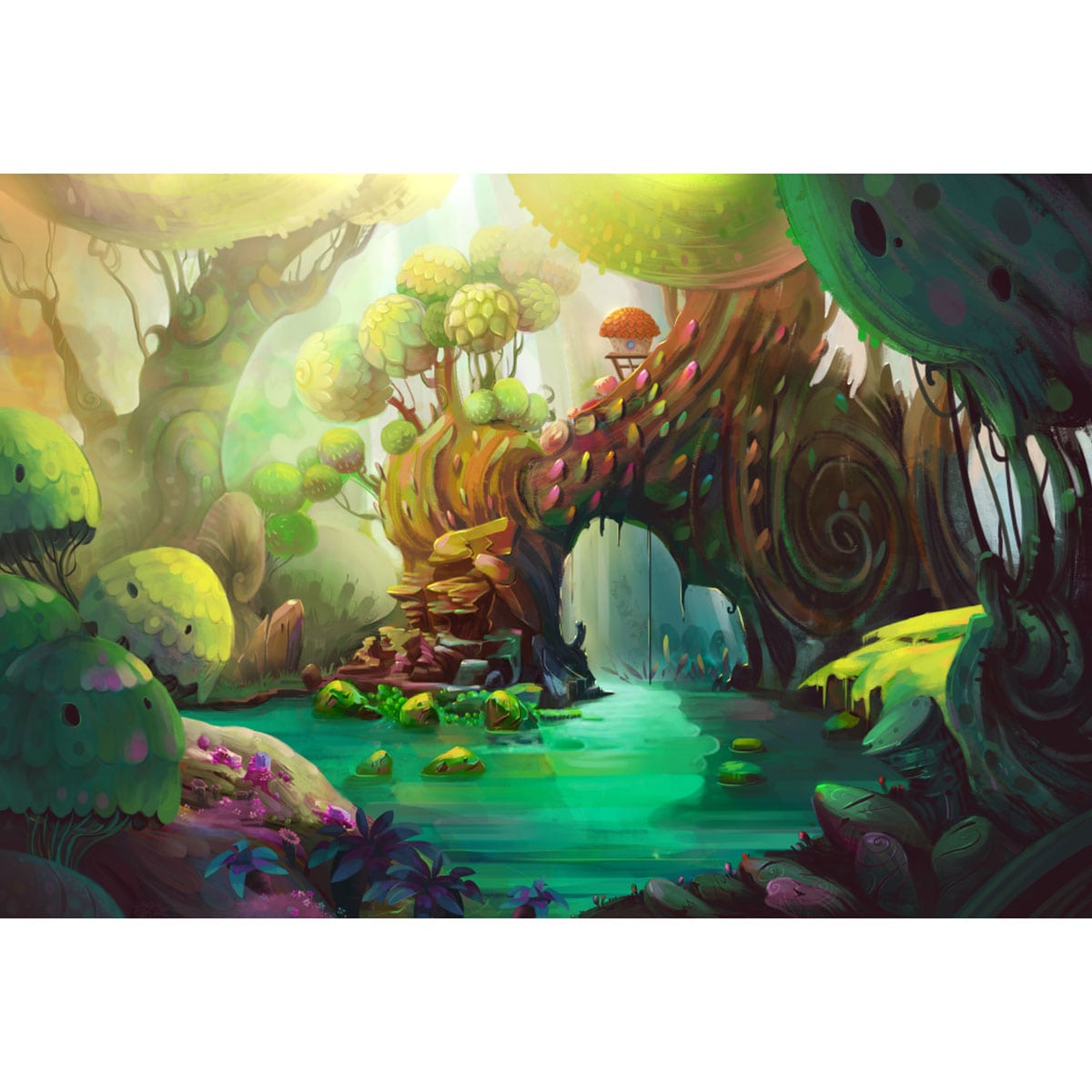 Fototapet copii Magic Forest 1