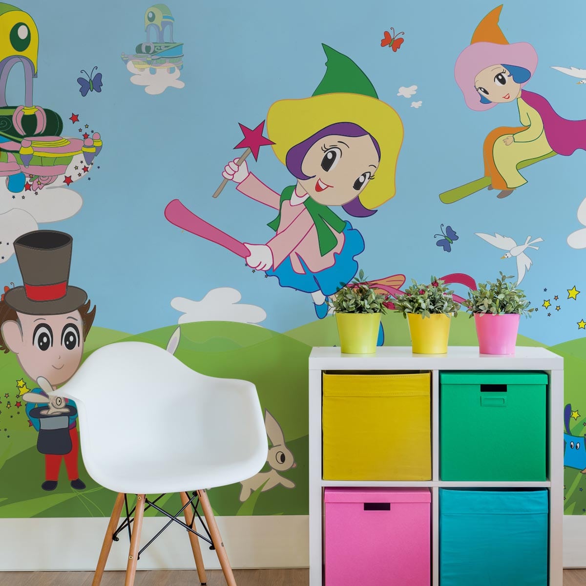 Fototapet copii Magicieni 1