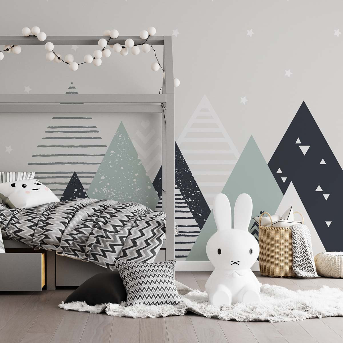 Fototapet copii Mountains baietel 2