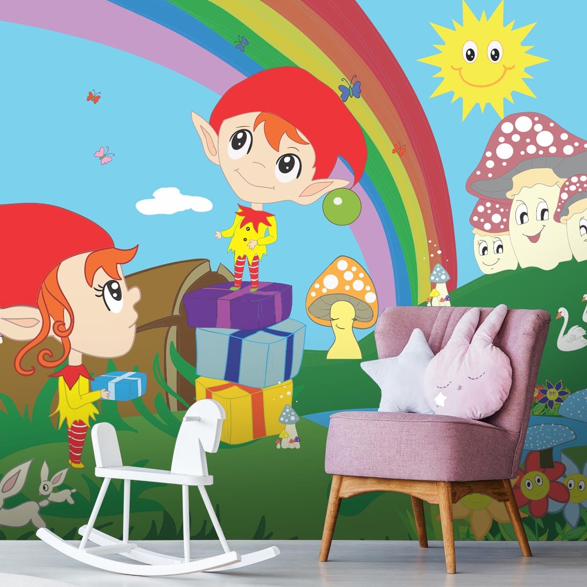 Fototapet copii Spiridusi 1