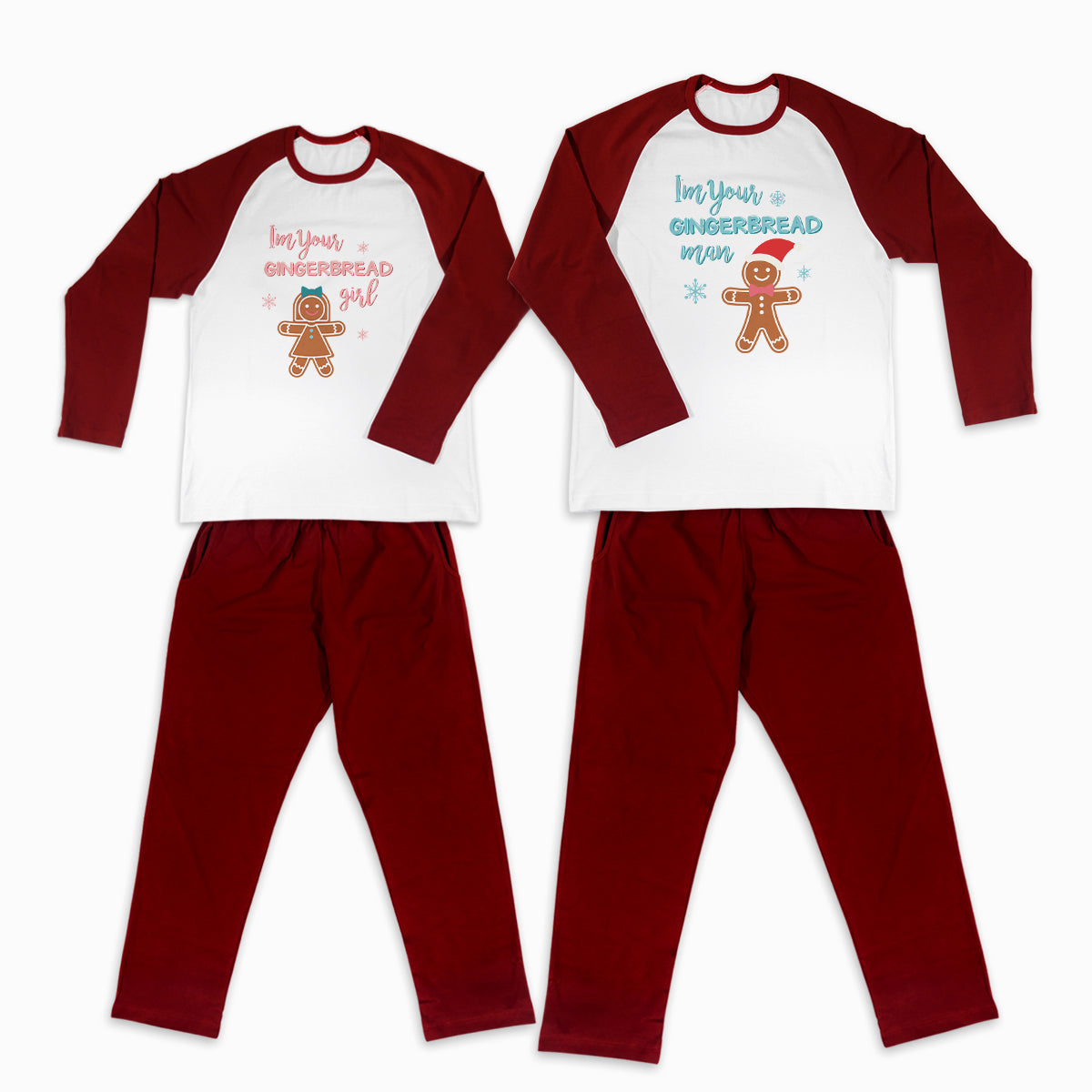 Pijamale Personalizate Cupluri Gingerbread Couple
