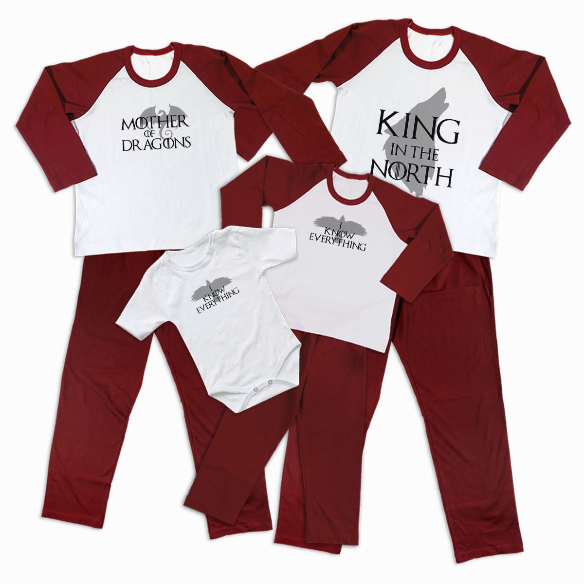 Pijamale Personalizate Familie Game of Thrones 2 1