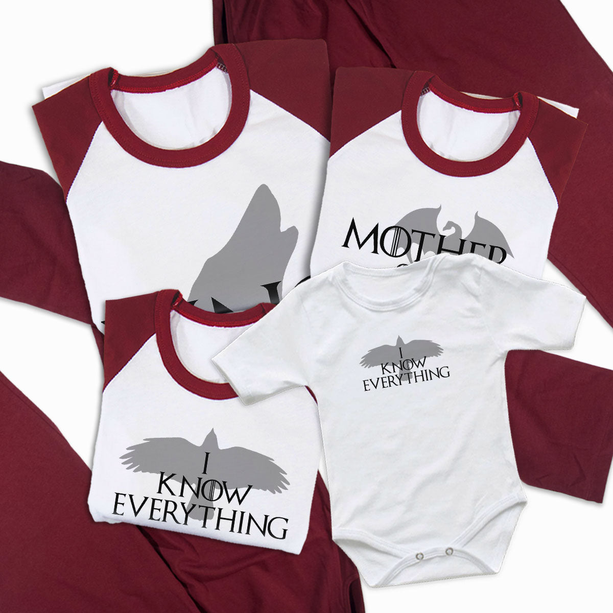 Pijamale Personalizate Familie Game of Thrones 2 2