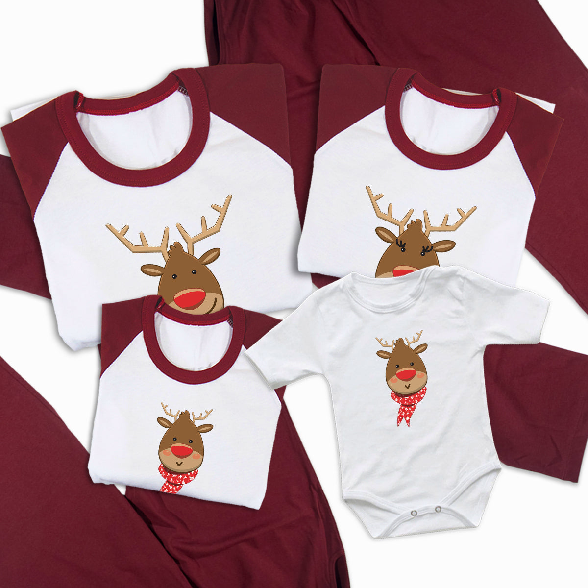 Pijamale Personalizate Familie It&#39;s cold outside 2