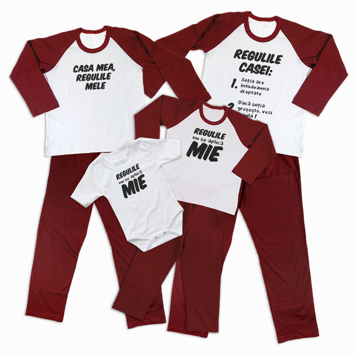 Pijamale Personalizate Familie Reguli 2 1
