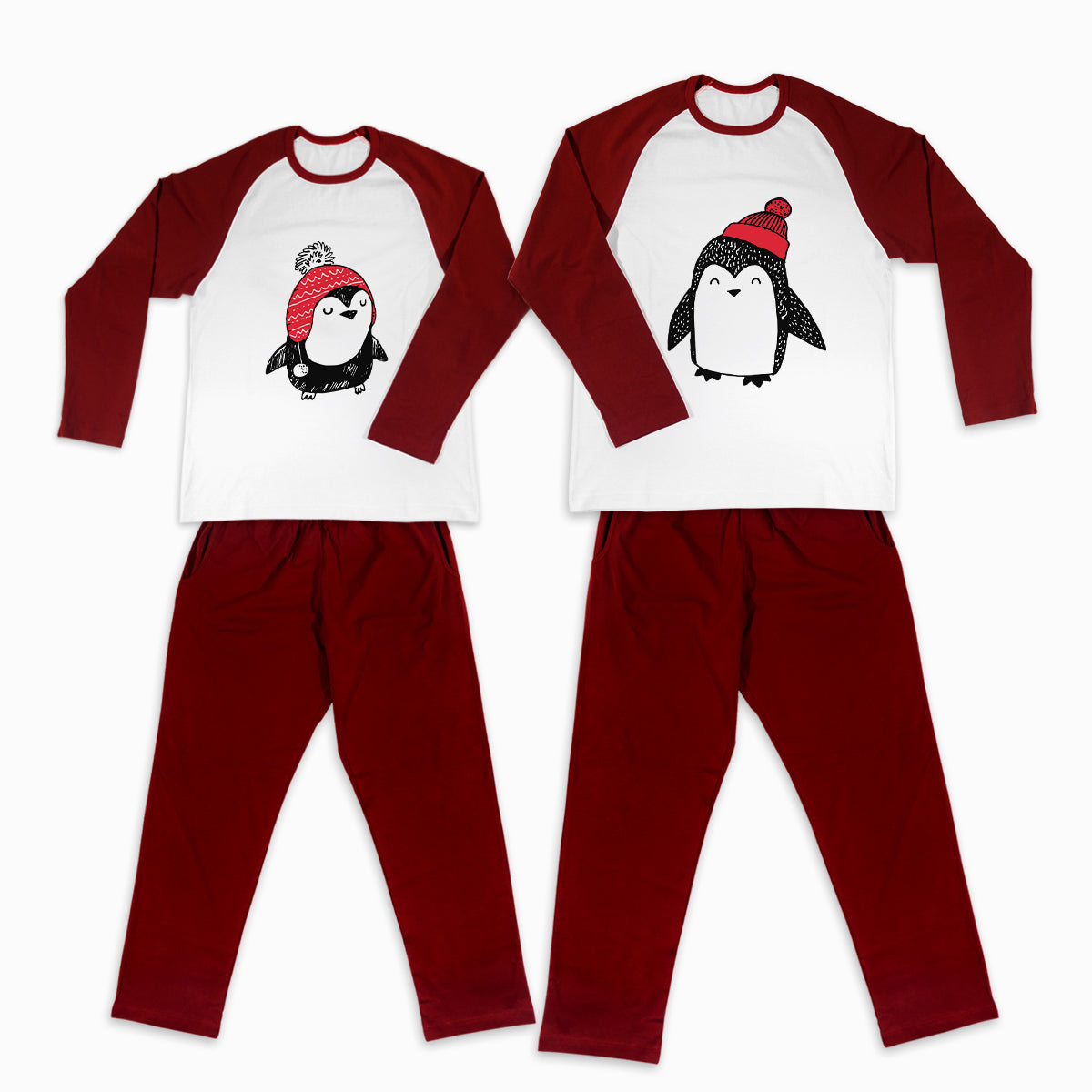 Pijamale Personalizate cupluri Arctic Couple 16