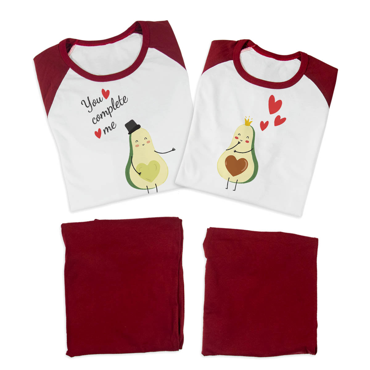 Pijamale personalizate cupluri Avocado 2