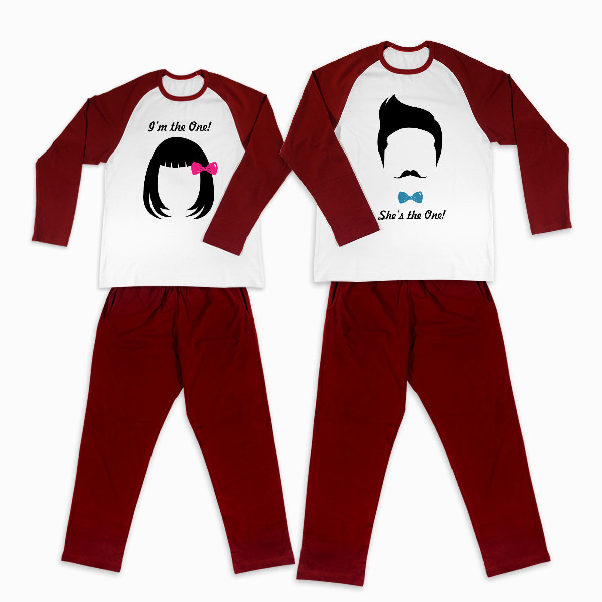 Pijamale personalizate cupluri Boy and Girl 1