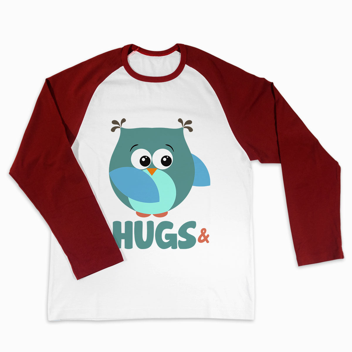 Pijamale personalizate cupluri Hugs and Kisses 2