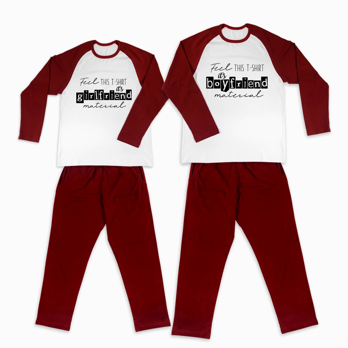 Pijamale personalizate cupluri Love T-shirt 1