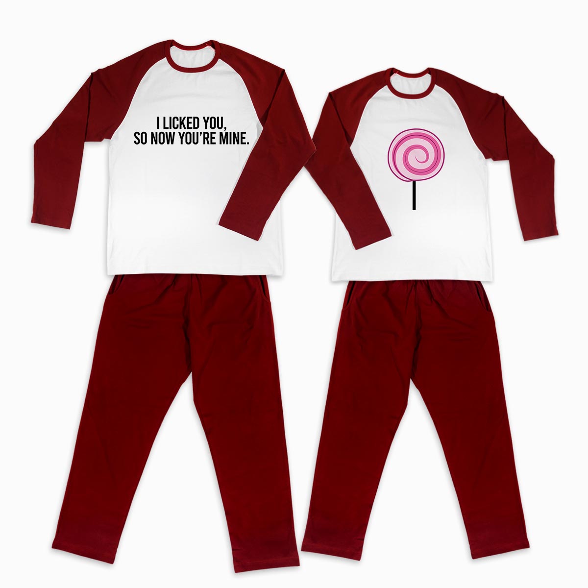 Pijamale personalizate cupluri You&#39;re Mine 1