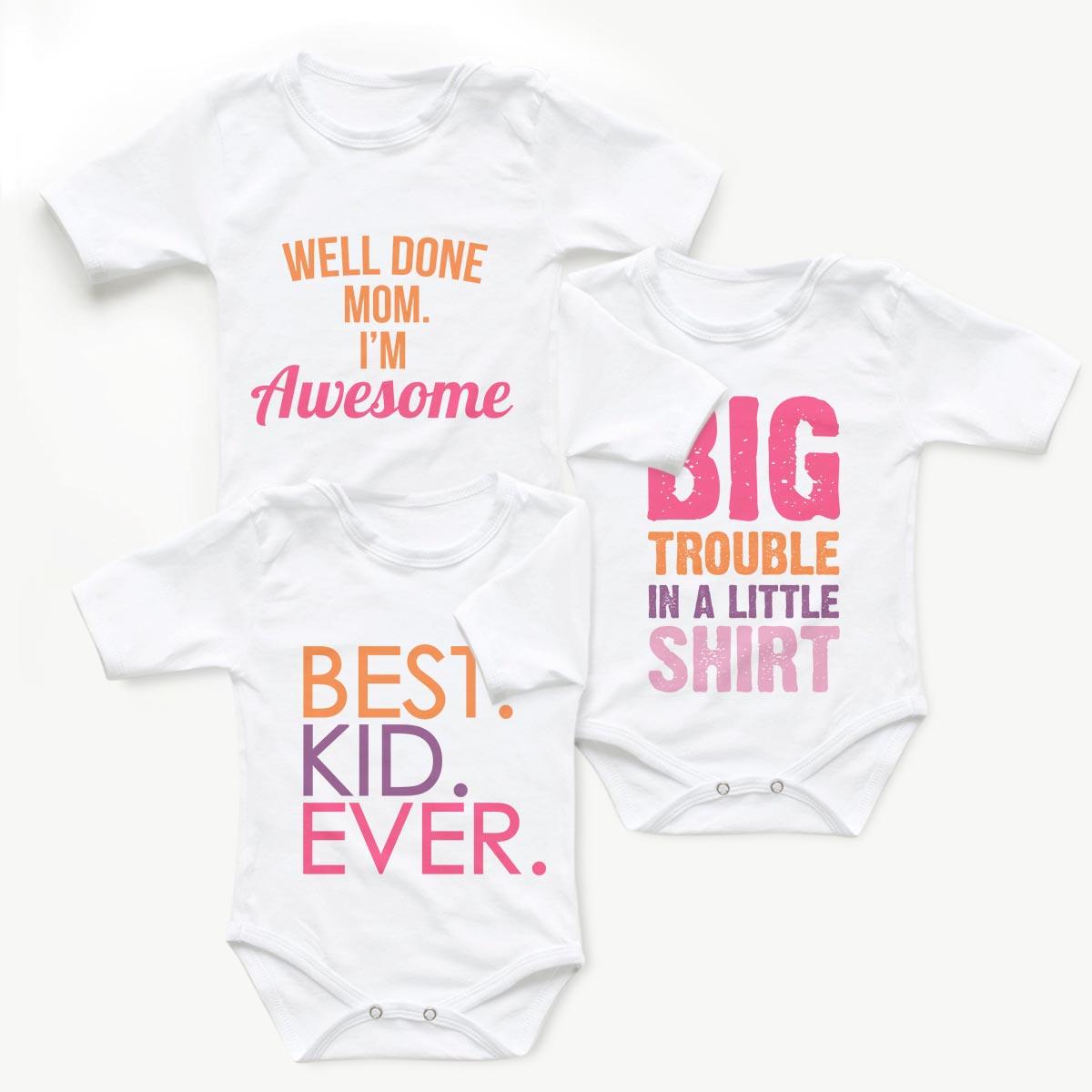 Body copii Set body BIG Trouble - fetita 1