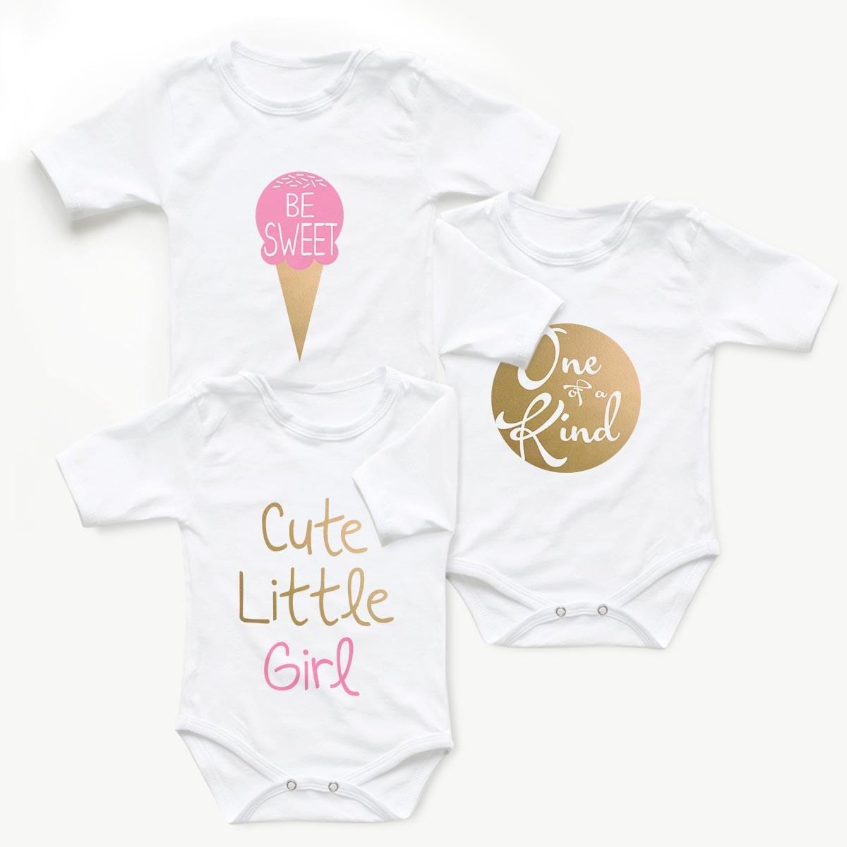 Body copii Set body So Sweet Gold - fetita 1