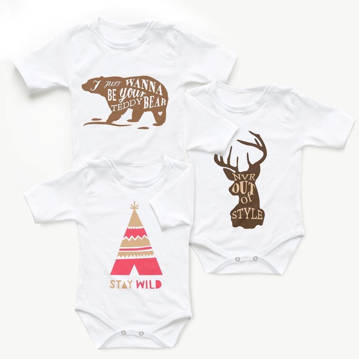 Body copii Set body The call of Nature - fetita 1