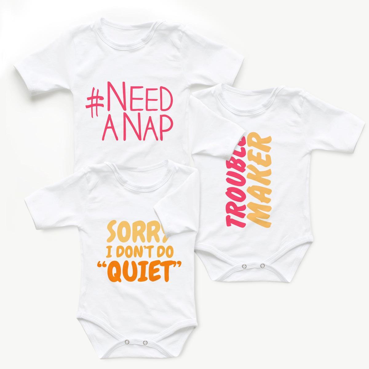 Body copii Set body Trouble Maker - fetita 1