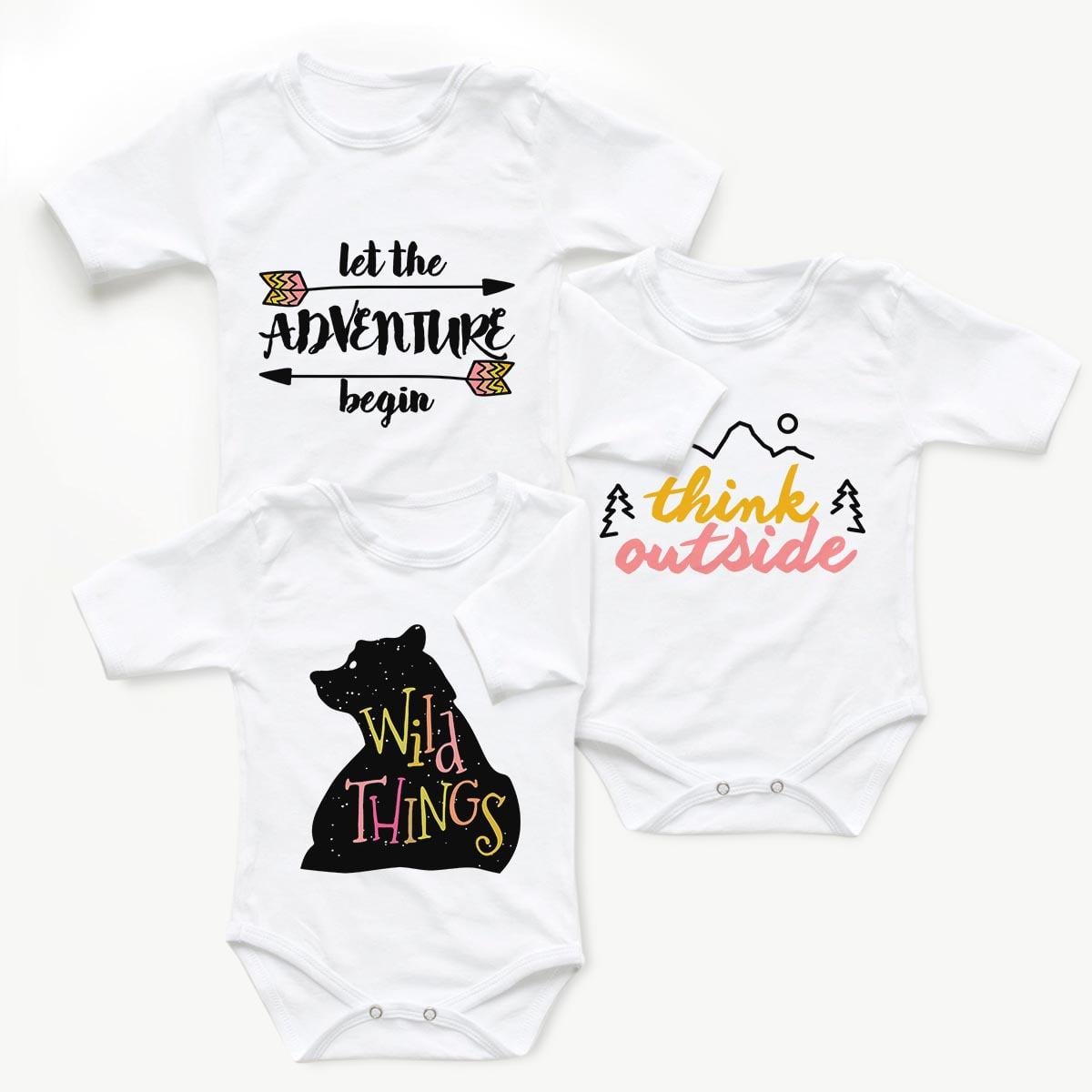 Body copii Set body Wild Adventure - fetita 1