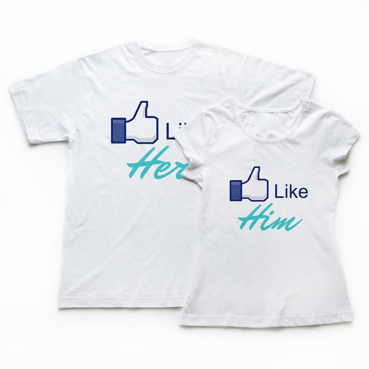 Tricouri cupluri - Big Like 1