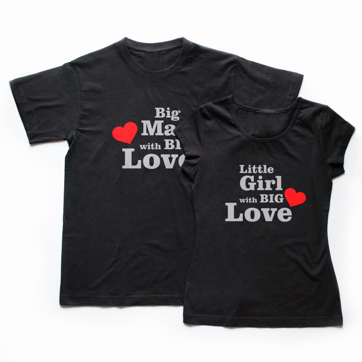 Tricouri cupluri - Big love 1