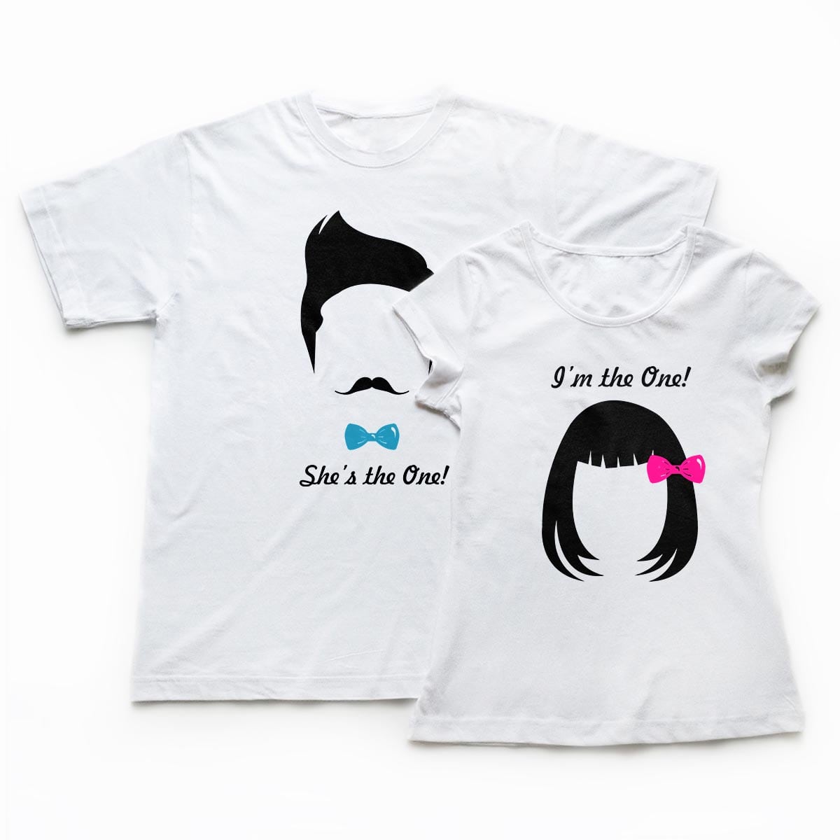 Tricouri cupluri - Boy and girl 1