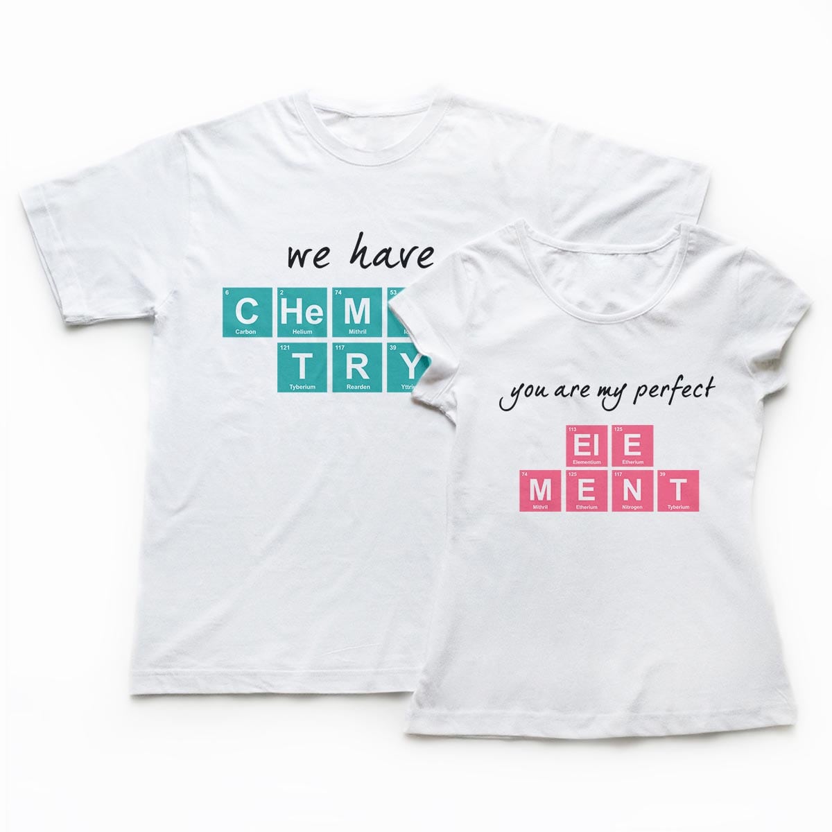 Tricouri cupluri - Chemistry Class 1