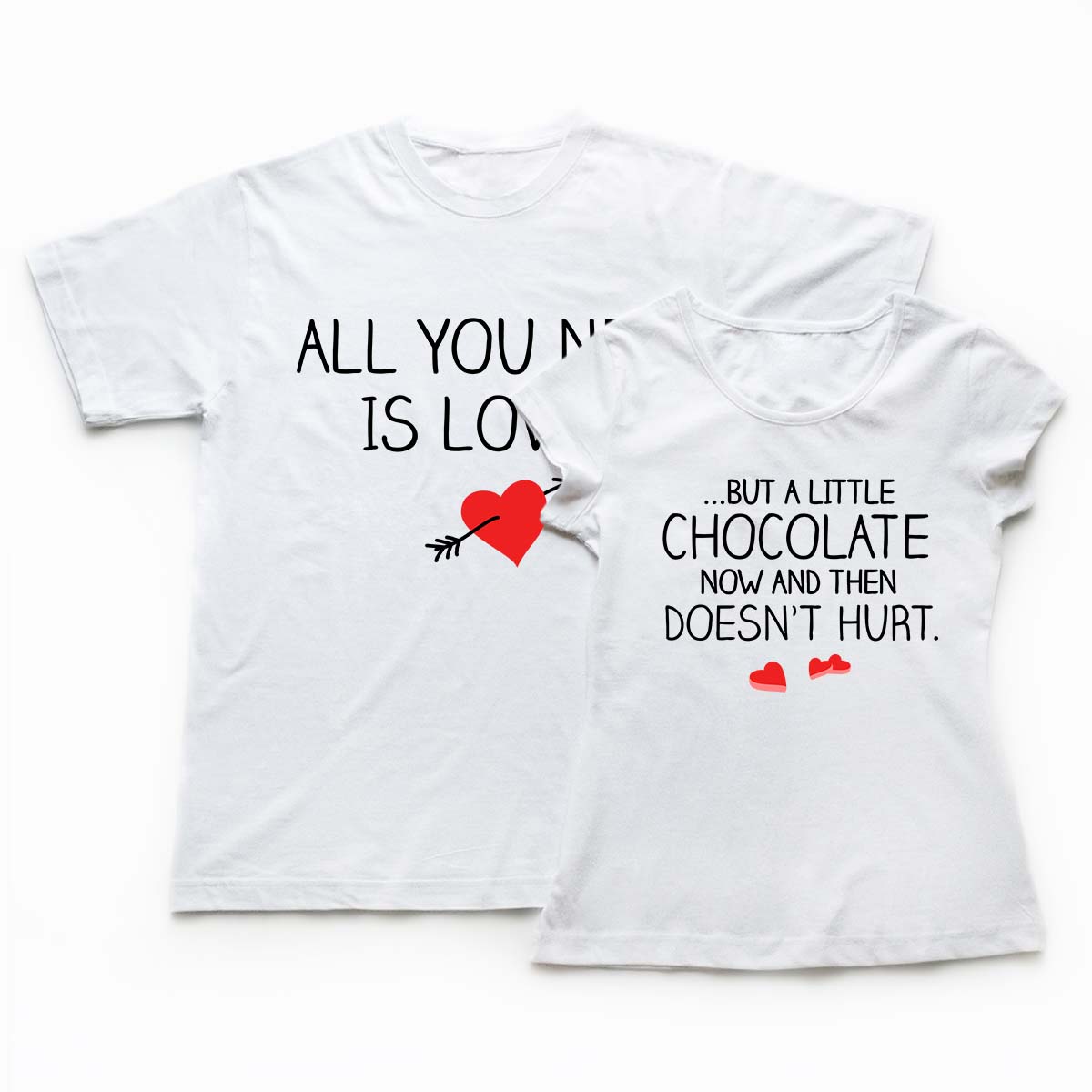 Tricouri cupluri - Chocolate Love 1