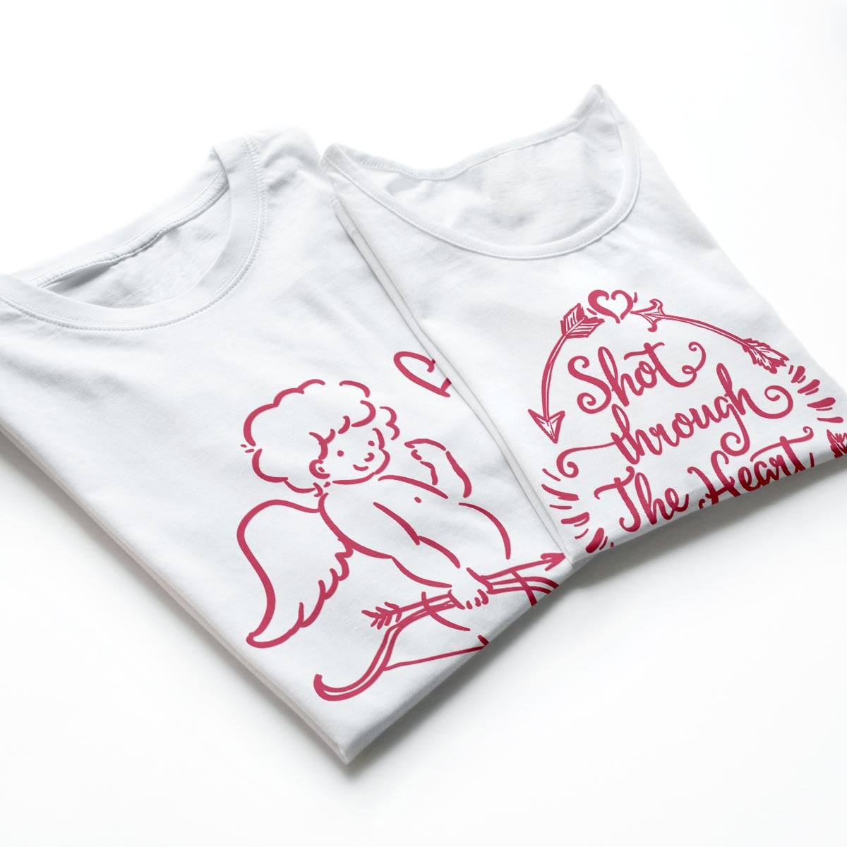 Tricouri cupluri - Cupid is here1