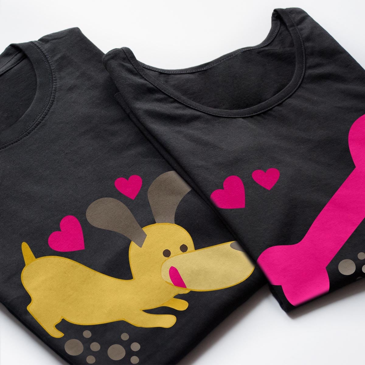 Tricouri ieftine Doggy Love1