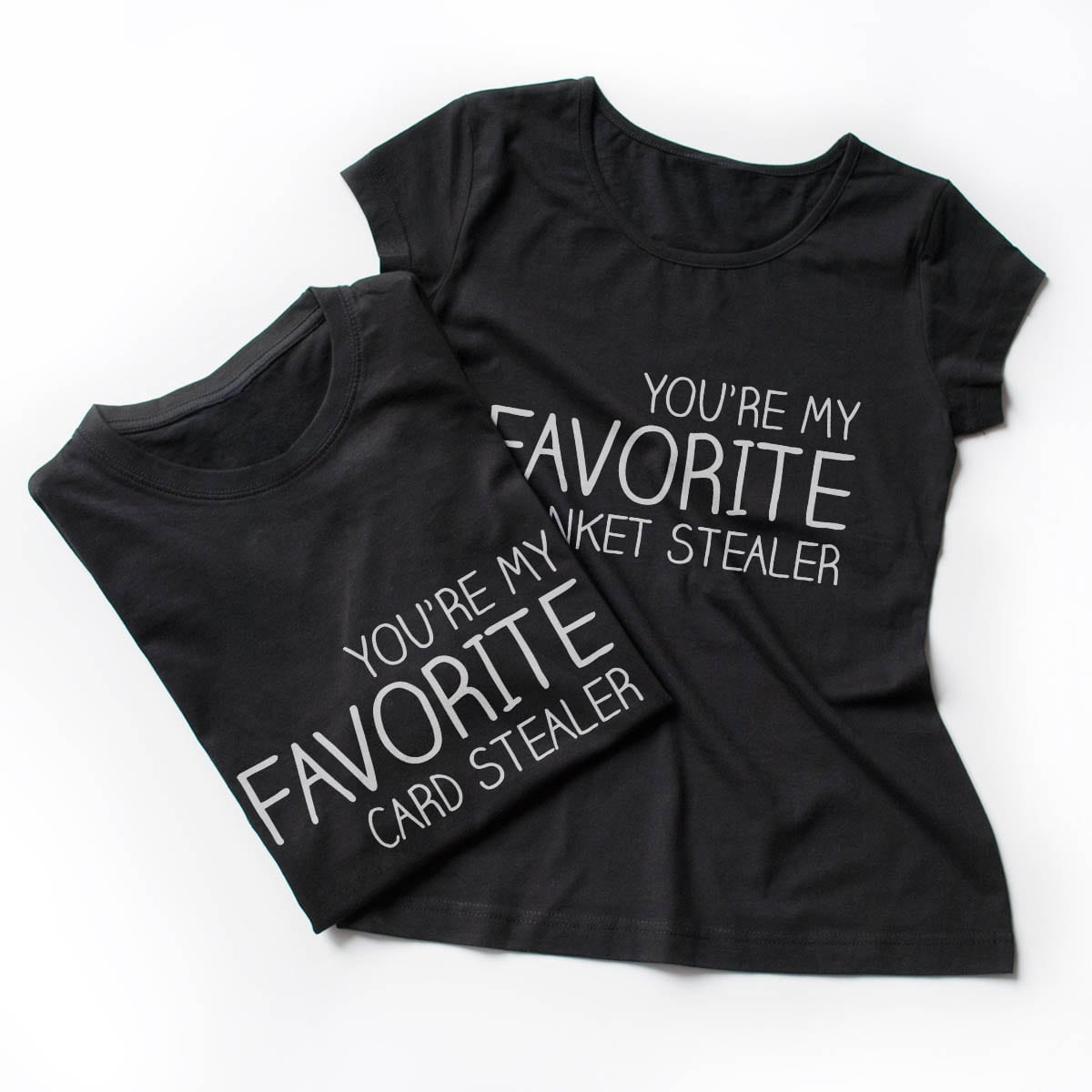 Tricouri cupluri - Favorite stealer1