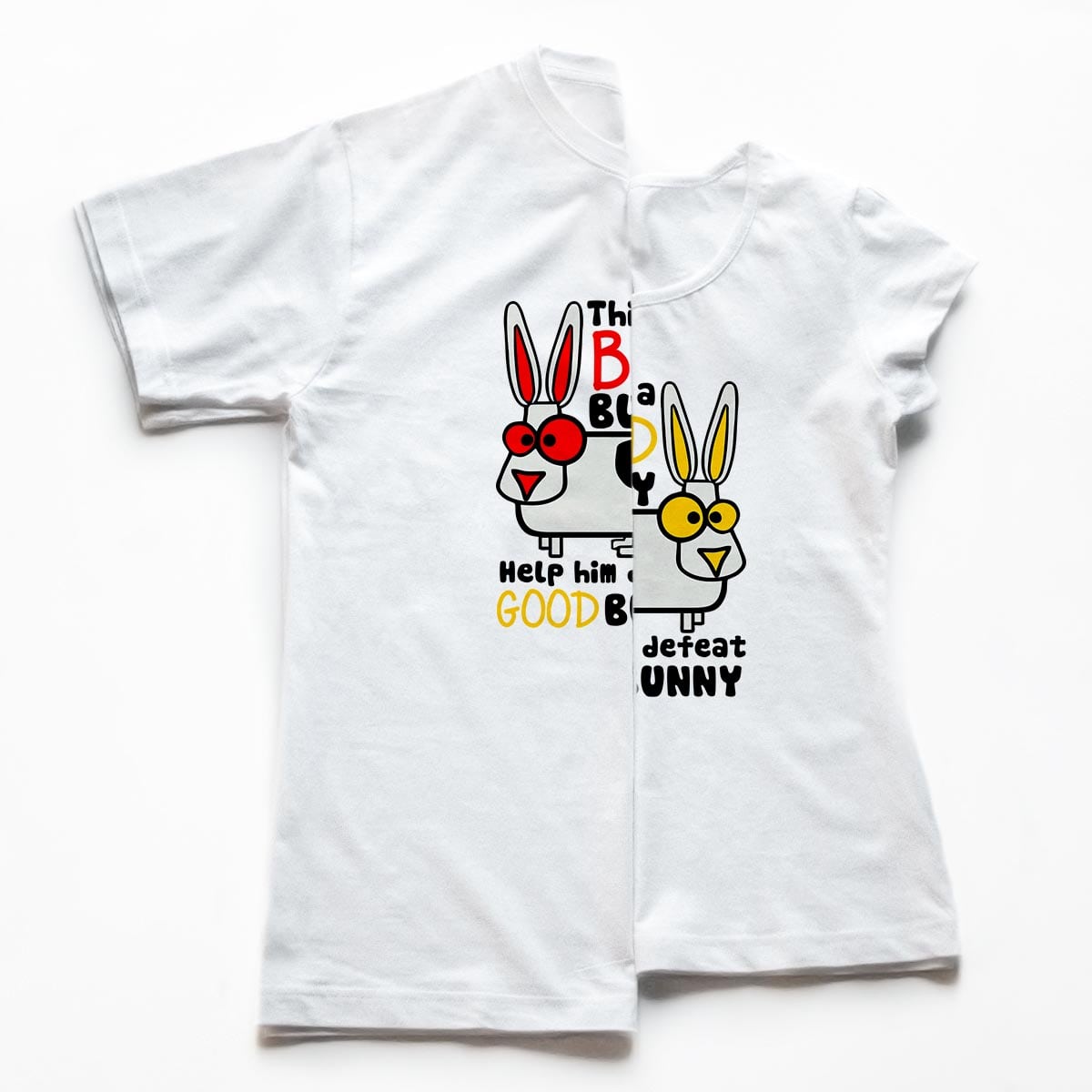 Tricouri cupluri - Good and Bad1