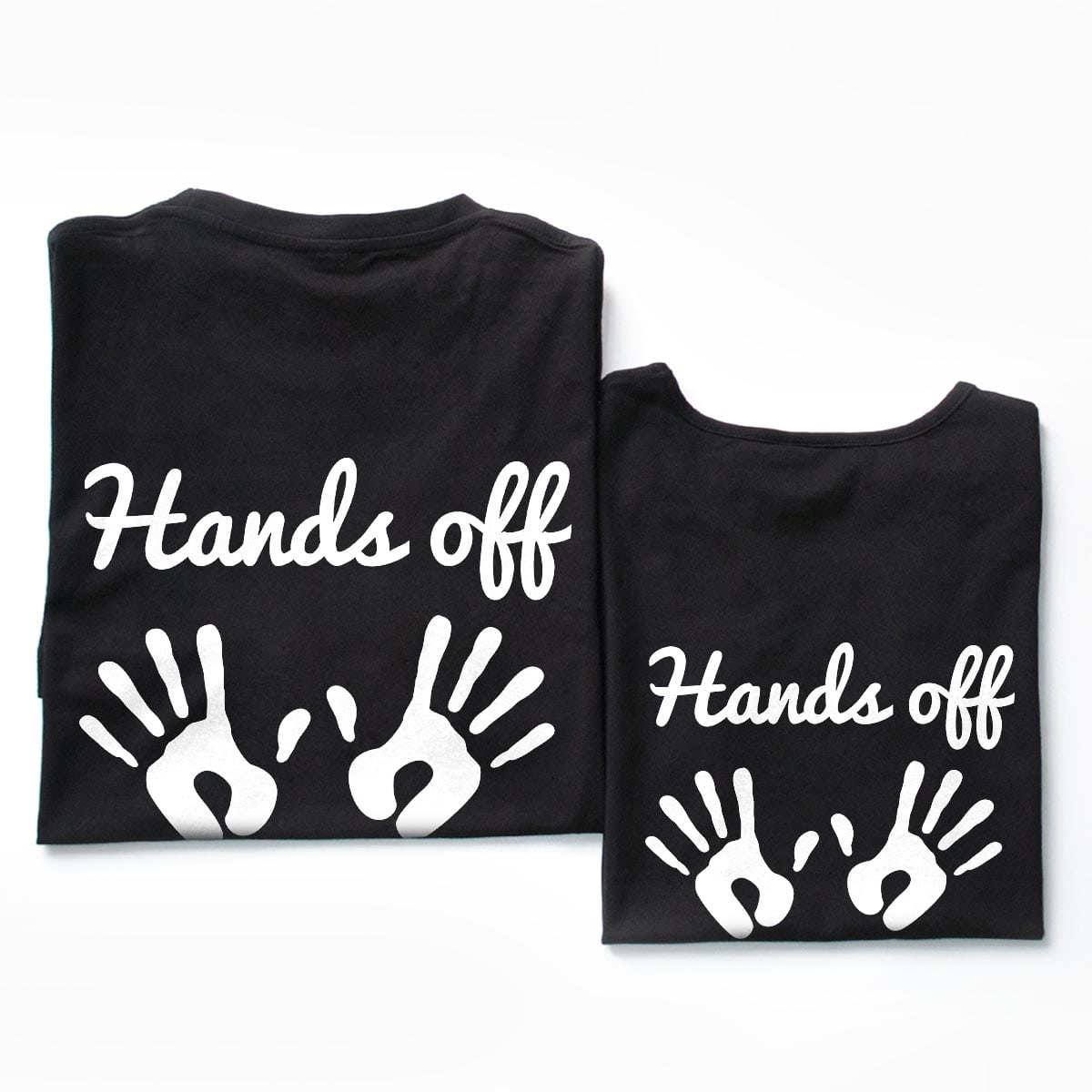 Tricouri cupluri - Hands off 2