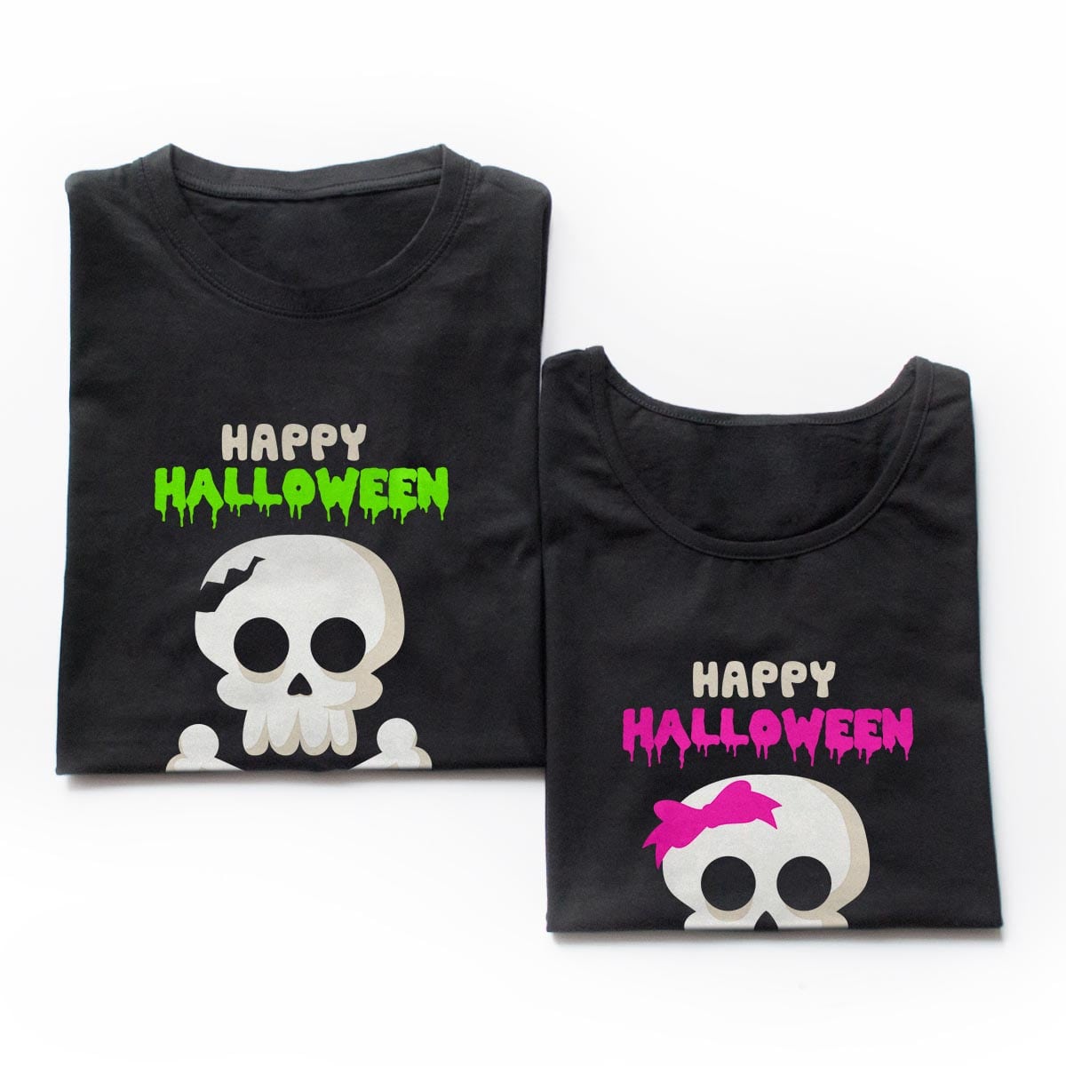 Tricouri cupluri - Happy Halloween 1