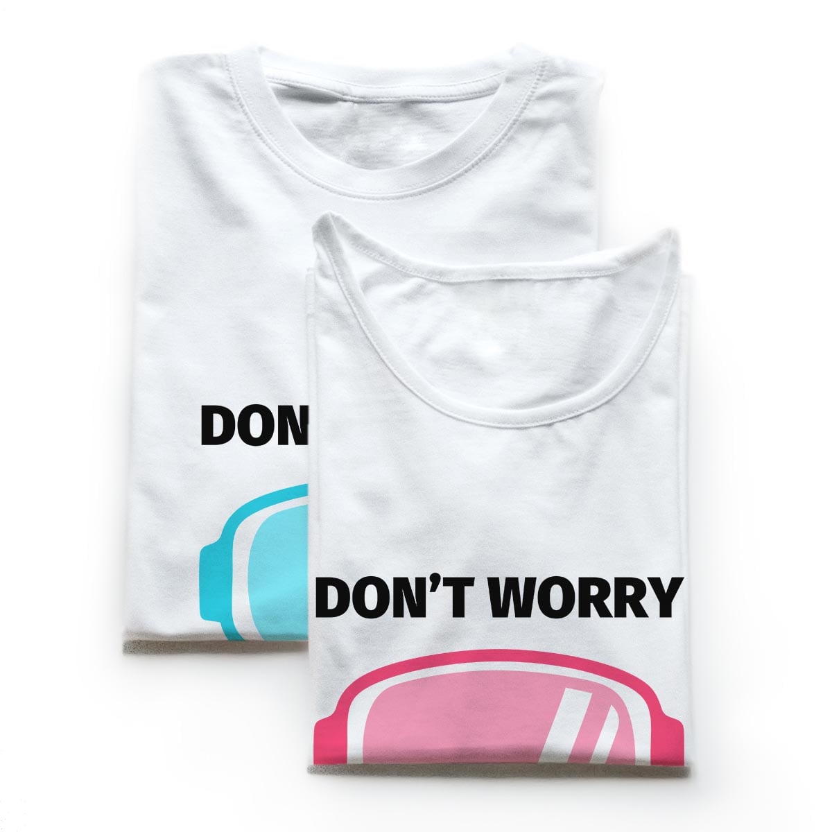 Tricouri cupluri Happy Ski 1