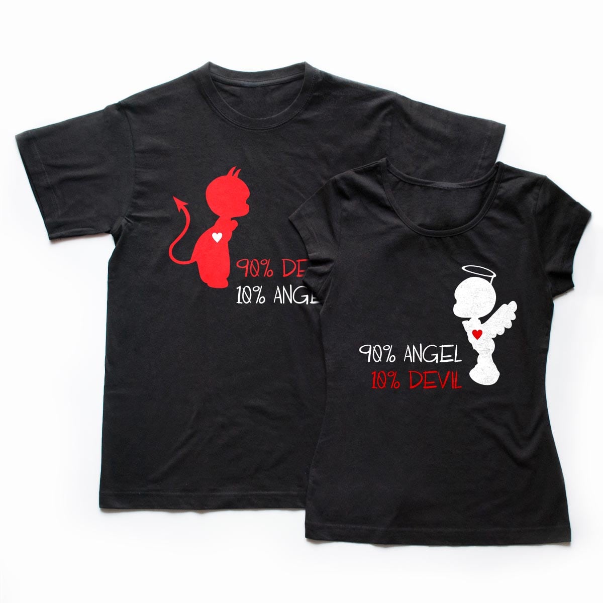 Tricouri cupluri - Little angel 1