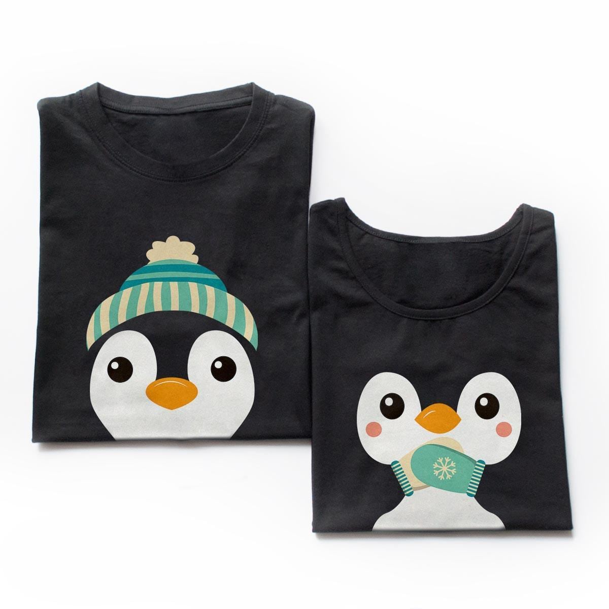tricouri impachetate Penguin Love
