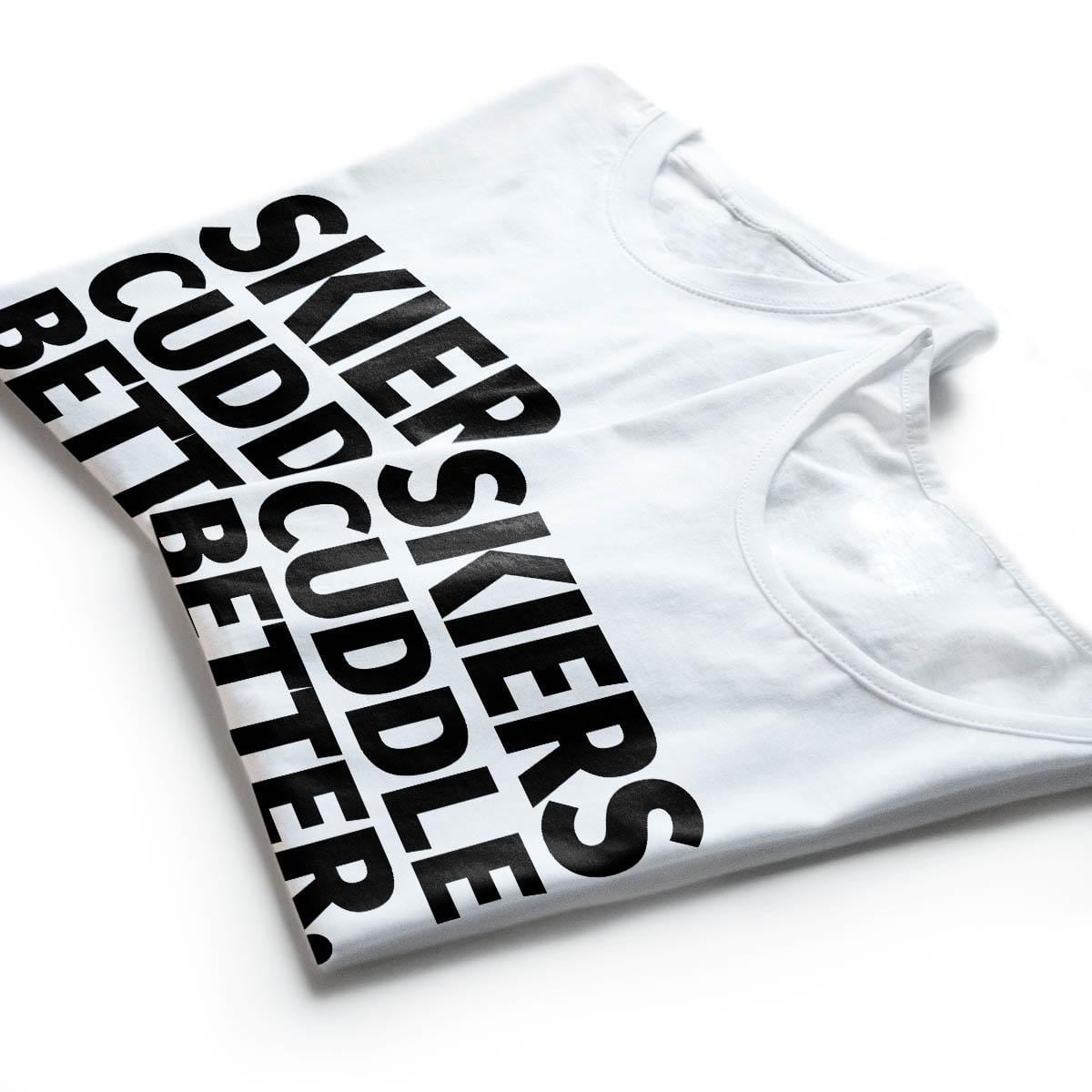 Tricouri cupluri - Skiers Love 1