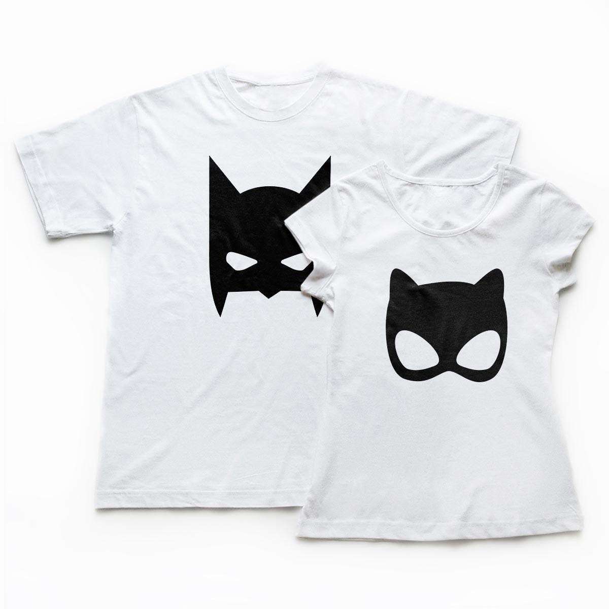 Tricouri cupluri - Superheroes 1