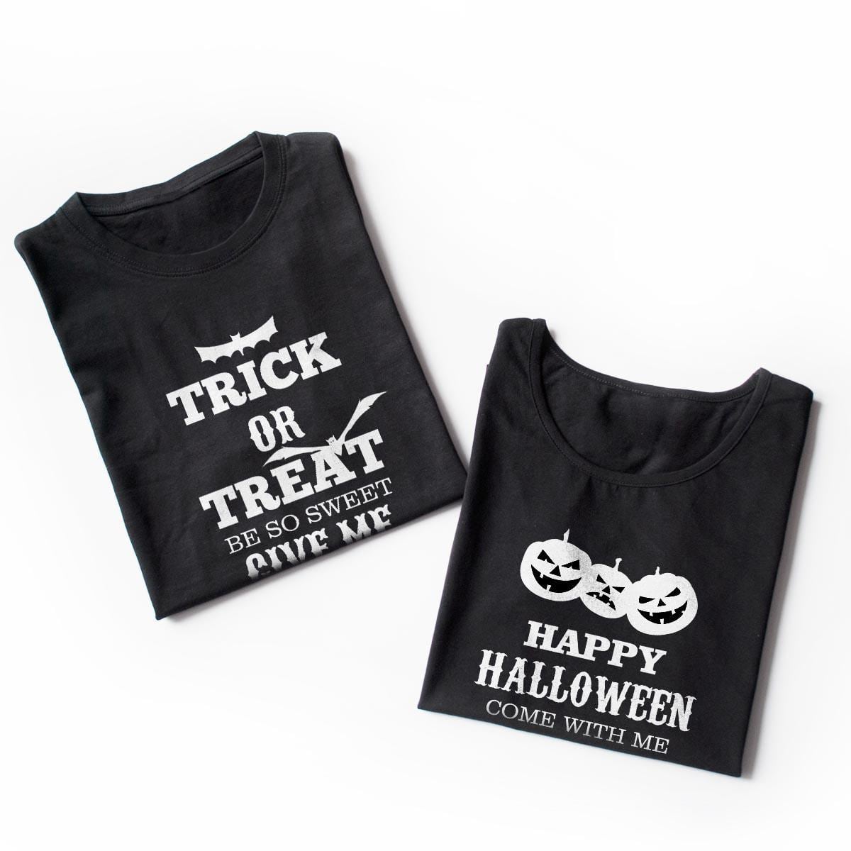Tricouri cupluri - Trick or Treat 1