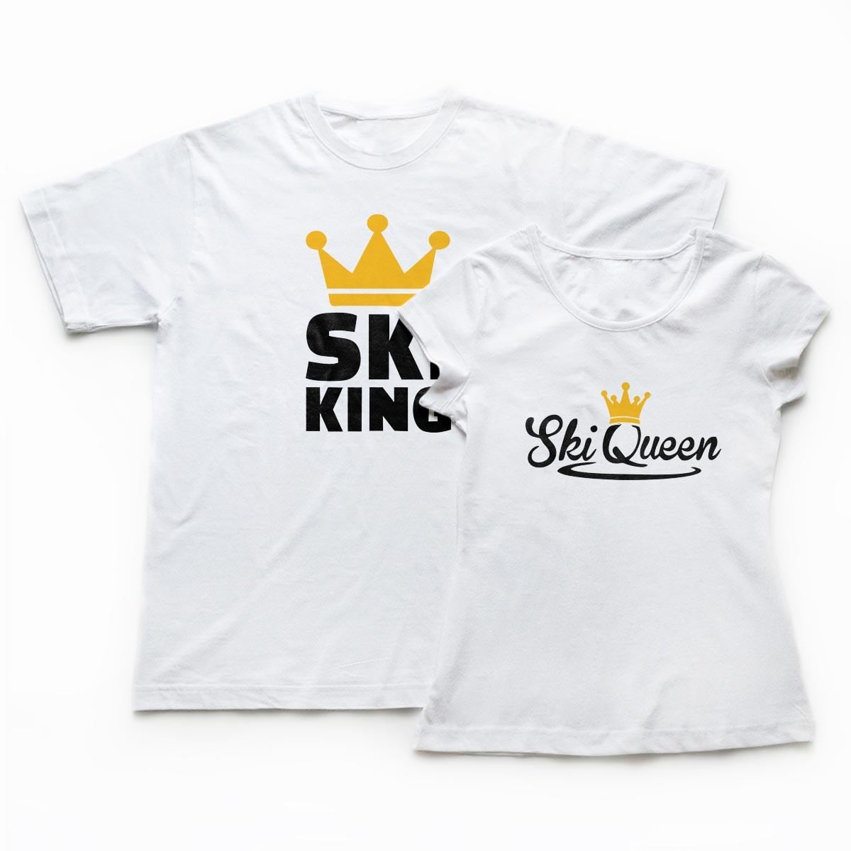 Tricouri cupluri - Winter Queen & King 1