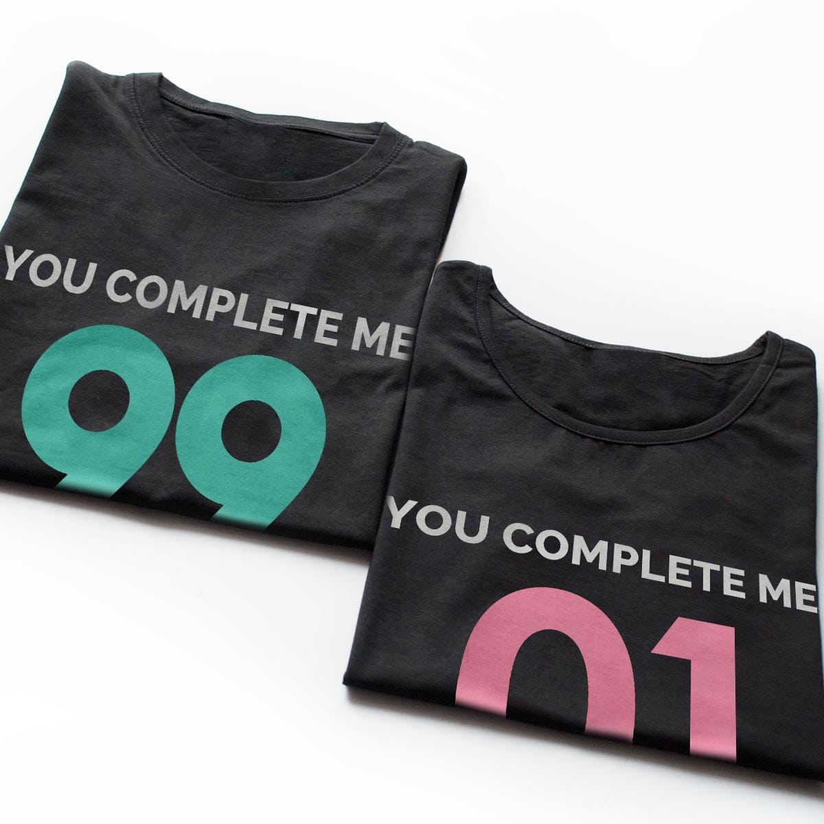 Tricouri cupluri - You complete me 2