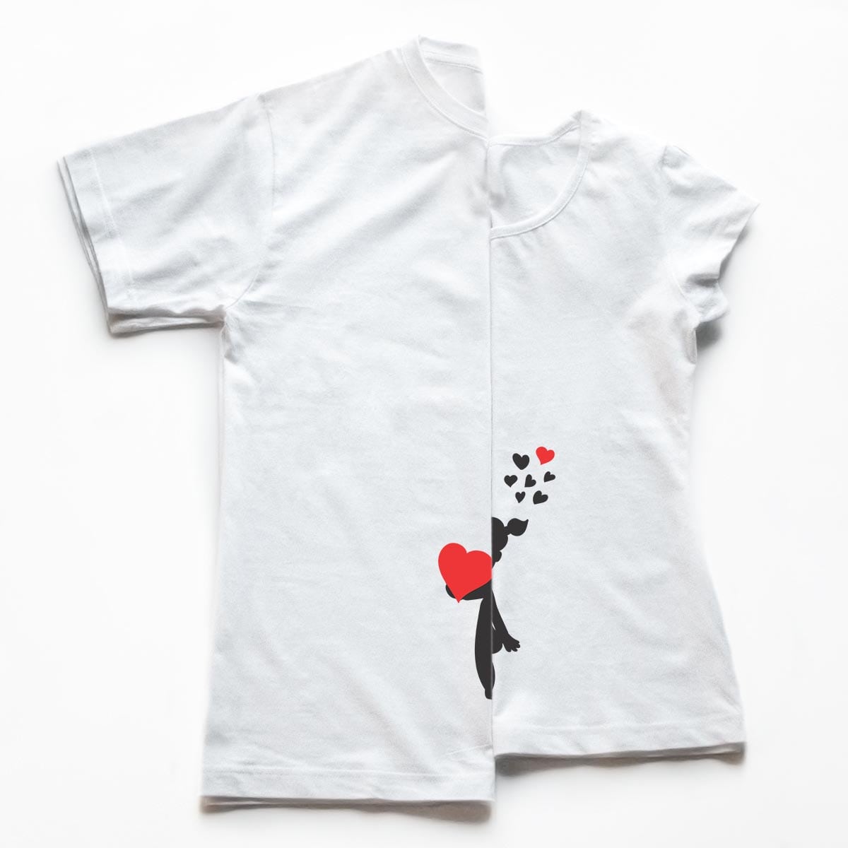 Tricouri cupluri - Young love 1